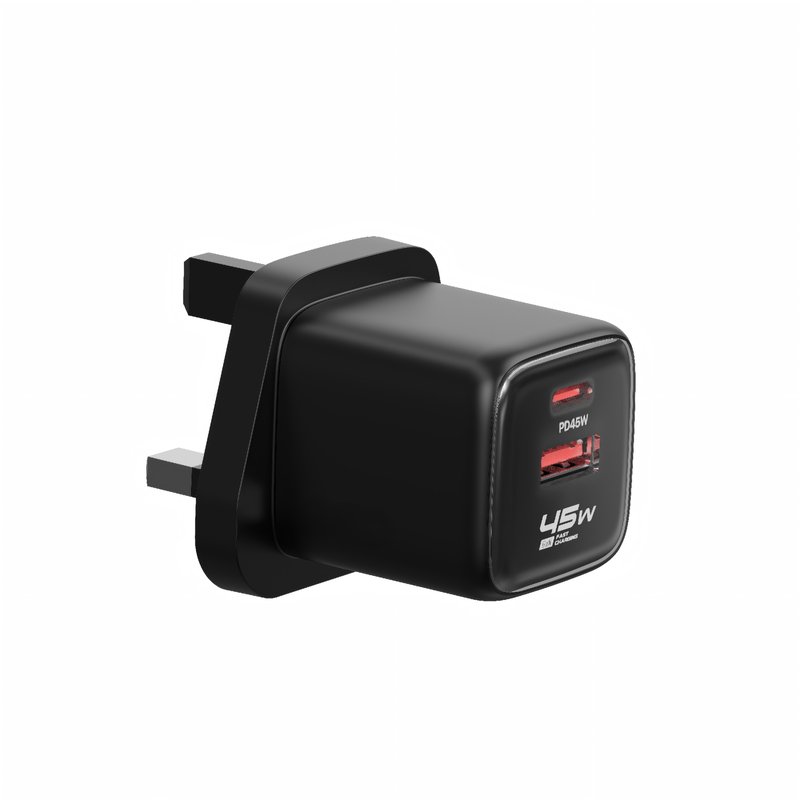 45W UK Plug Acrylic ShellA+C
