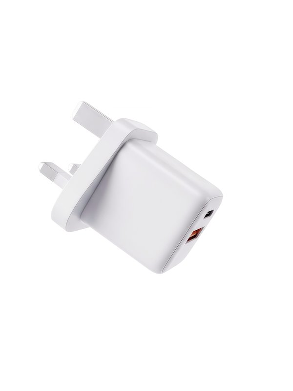 45W UK Plug Flame-Retardant PC A+C